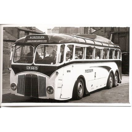 Black & White Photograph of Northern General Transport Co. Ltd. - CN 6615