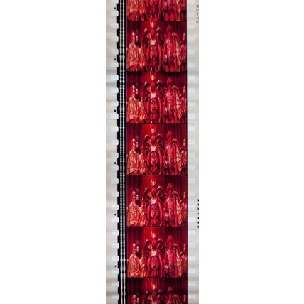 Pk GEB - W - MIX - A 009i . 1 STRIP OF 5 - 35MM FILM CELLS. ( FLASH GORDON )