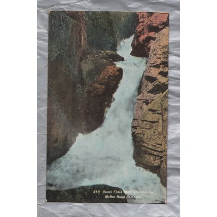 316 Ousel Falls Near Grand Lake, Moffat Road, Colorado` - Postally Unused