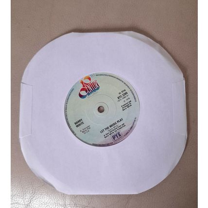 Barry White : Let The Music Play : 45 rpm single