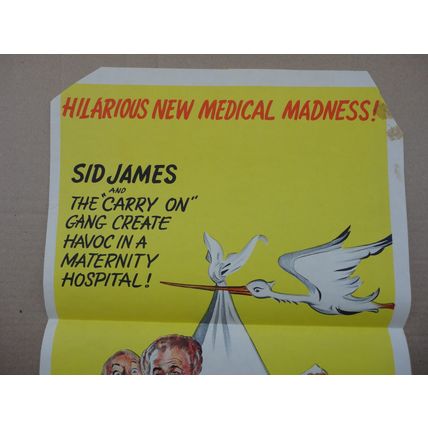 Carry On Matron 1972 Original Australian Cinema Film Poster