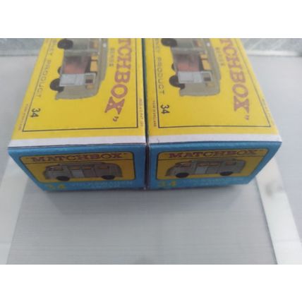 Matchbox - No34 Formula 1 Racing car Replica Reproduction Box
