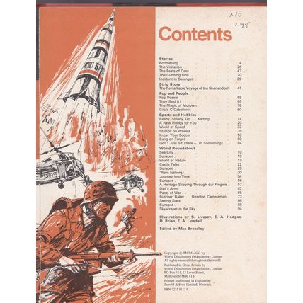 The Sun Annual For Boys 1972. Ref: B1770