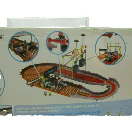 Vintage K'nex Mario Kart WII Mario and Luigi at The Starting Line Building Set