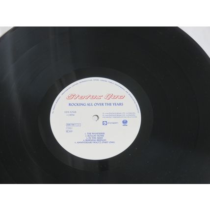 STATUS QUO, ROCKING ALL OVER THE YEARS, GATEFOLD DOUBLE VINYL LP.