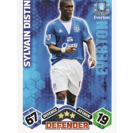 Match Attax 2009/2010 Sylvain Distin Everton