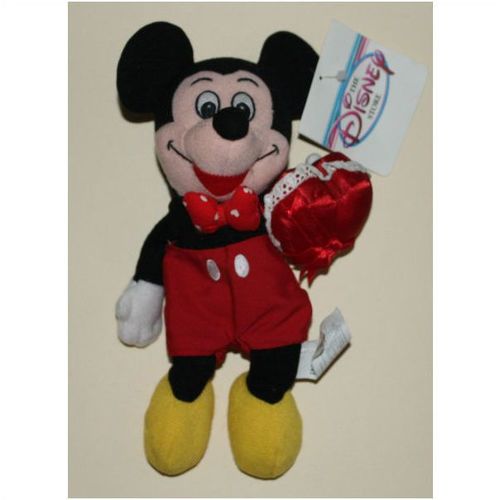 Disney Store Valentine Mickey Bean Bag with Tag