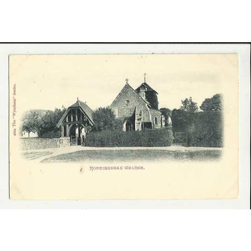 Sussex ROTTINGDEAN Church Postcard by Wyndham (4224)
