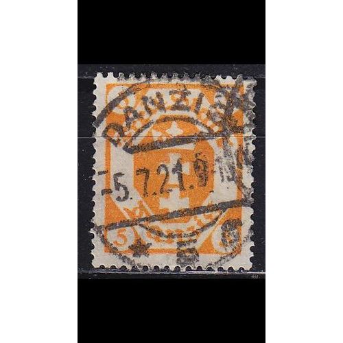 GERMANY REICH Danzig [1921] MiNr 0073 ( OO/used )