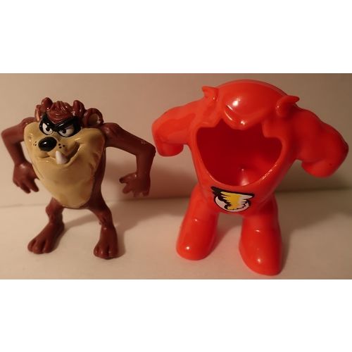 1991 Taz Tasmanian Devil 2.5" McDonald's Super Hero Figure Looney Tunes
