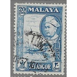 SELANGOR 1957/1961 SG 123 - fine used (o)