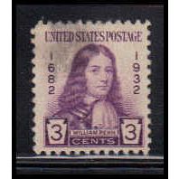Used 724 3c William Penn Fine Z0989