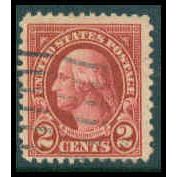Used 634 2c George Washington Barely Clears M10341