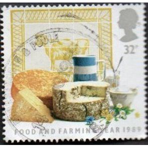 1989 Food & Farming Year, 32p Value, Dairy Produicts, Fine Used