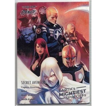 2022 FLEER ULTRA AVENGERS ' SPIN OFFs ' card # SO-3 Secret Avengers