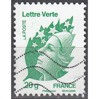 France 2011 Michel 5181A O Cote (2015) 0.55 € Marianne de Beaujard