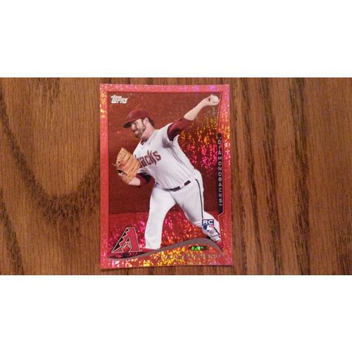 2014 Topps Red Hot Foil Card # 242 David Holmberg Mint (9) Arizona Diamondbacks