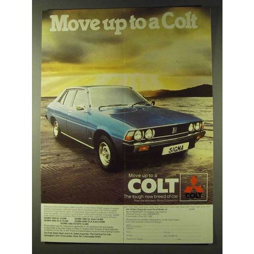 1979 Colt Sigma 2000 Ad - Move Up to a Colt
