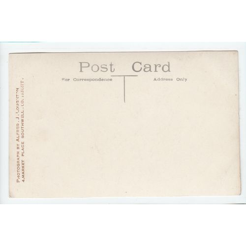 Southwell Minster Interior View Postcard Alfred J Laughton AJ16