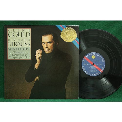 Glenn Gould - Richard Strauss: Son., Op. 5/5 Piano Pieces, Op. 3 - IM 38659 - NM