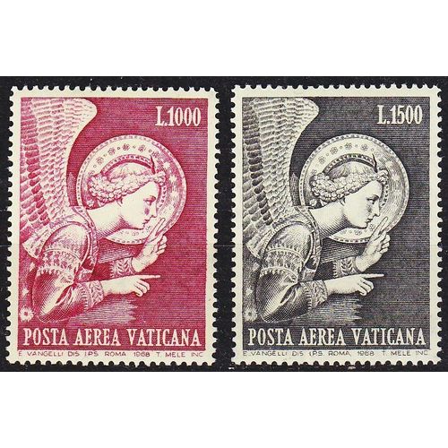 VATIKAN VATICAN [1968] MiNr 0536-37 ( **/mnh )