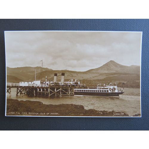 The Pier, Brodick, Isle of Arran Postcard