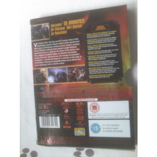 The Chronicles of Riddick Director's Cut DVD Vin Diesel