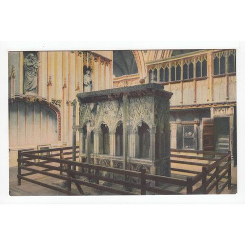 The Shrine St Albans Abbey Postcard Pelham Series