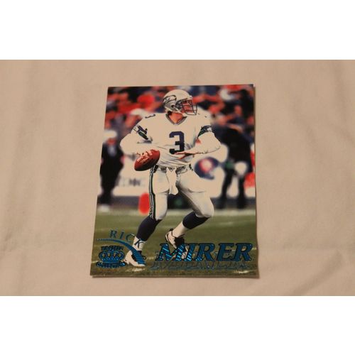 Rick Mirer 1996 Pacific Gridiron ELECTRIC BLUE NO. 118