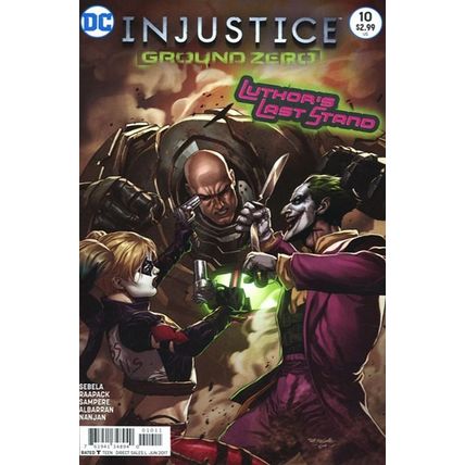 Injustice: Gods Among Us - Ground Zero # 010 NM MODERN AGE COMICS