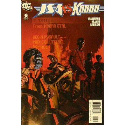 JSA vs Kobra: Engines of Faith (2009 Ltd) # 006 NM MODERN AGE COMICS