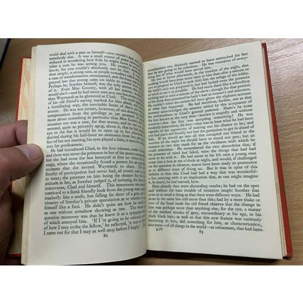1950 HENRY JAMES "THE AMBASSADORS" FICTION VINTAGE HARDBACK BOOK (P3)