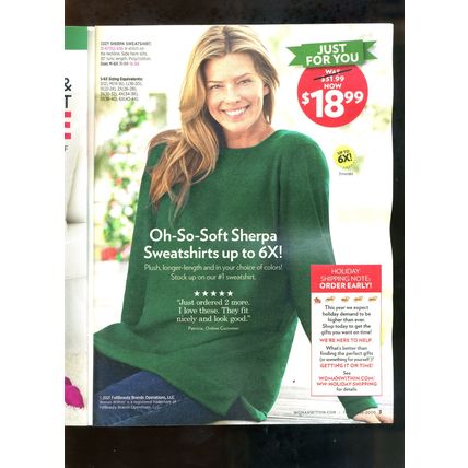 WOMAN WITHIN Plus-Size Women's Fashion & Lingerie CATALOG Winter 2021 2022 NEW