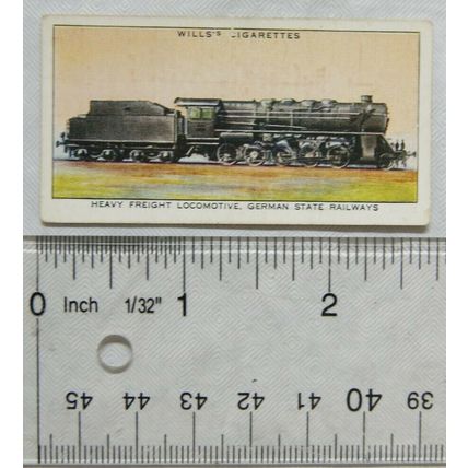 1936 Wills Railway Engines No. 24 Heavy Freight Locomotive, German