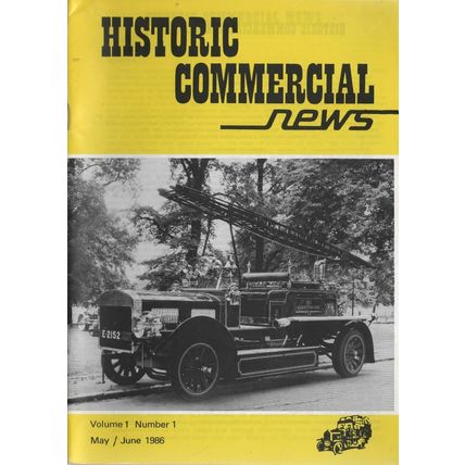 Historic Commercial News, Volume 1 No. 1 May June 1986