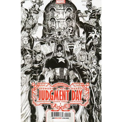 MARVEL VARIANT - A.X.E.: JUDGMENT DAY NO. 1 - SECOND PRINT (2022)