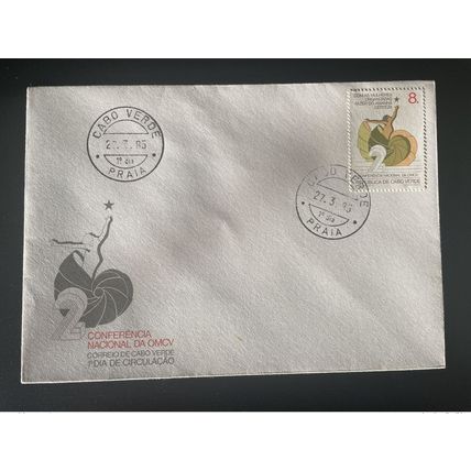Cabo Verde 1985 Mi. 492 FDC Conferencia OMCV Women Femme Mulheres Conference