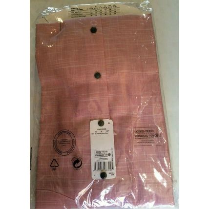 Olymp Luxor Men's S/S Shirt Business / Formal Shirt Pink 38 cm (S) 15"