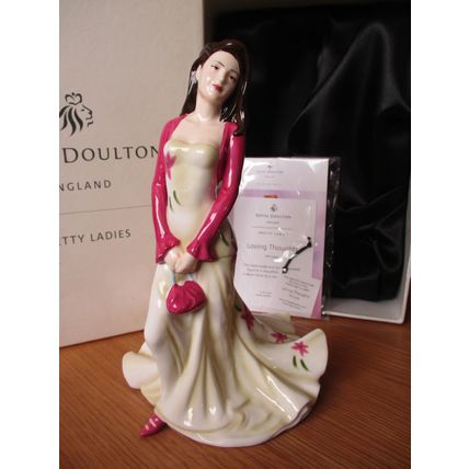 Royal Doulton Loving Thoughts Pretty Ladies Figurine HN5104 BNIB