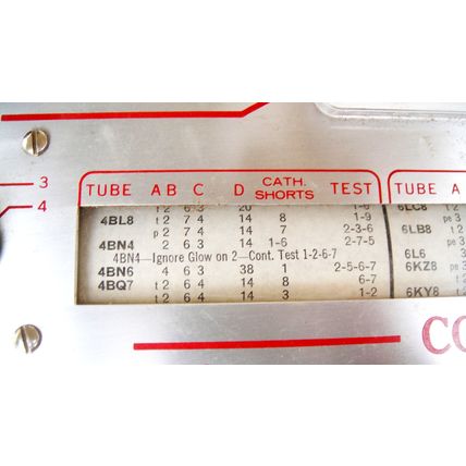 Conar 221 Tube ( Valve ) Tester