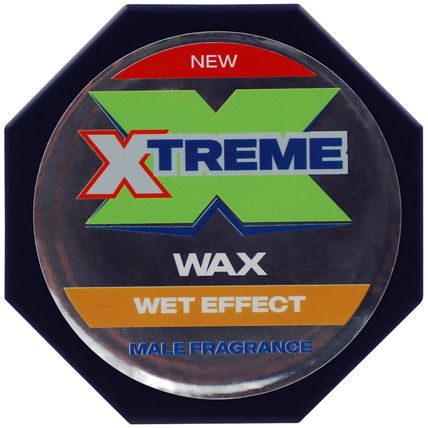 Xtreme Hair Wax Wet Effect Styling Hair Wax Male Fragrance 2.11 oz Jar