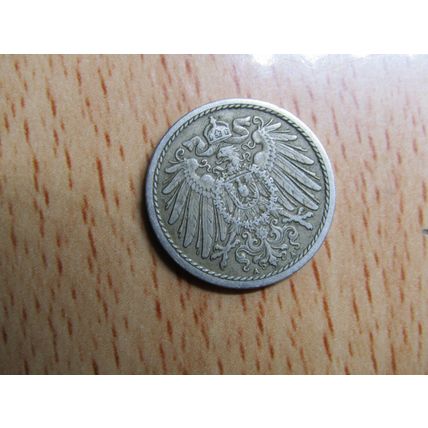 1894a 5 Pfennig Germany Empire Coin
