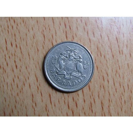 Barbados 1995 10 Cents Coin
