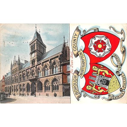 Northampton Borough County : The Town Hall : Tyrell's series pu