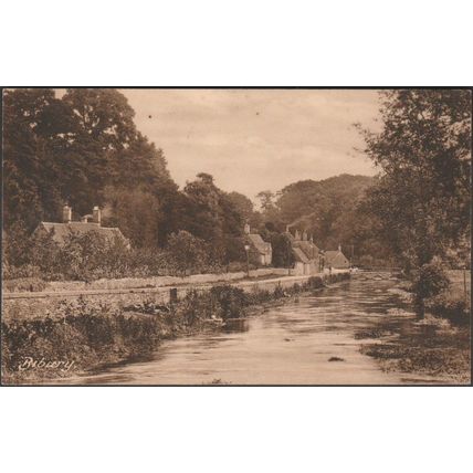 Bibury, Gloucestershire, c.1920s - W Dennis Moss Postcard