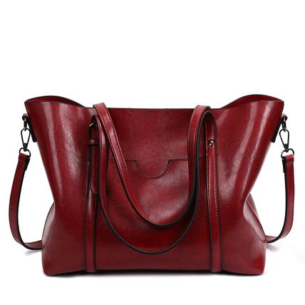Women Top Handle Satchel Handbags Shoulder Bag Messenger Tote Bag Purse Red