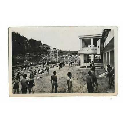 Maisons Alfort Charentonneau, La Plage, Un Coin Du Bar, RP Postcard.
