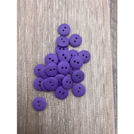 Trimits Matt Finish Buttons 11mm Smartie 2 Hole Baby Cardigan Knitting Sewing