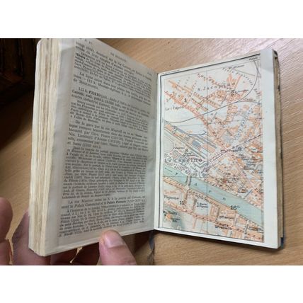 1926 "LES GUIDES BLEUS - ITALIE - DES ALPES A ROME" FRENCH TRAVEL BOOK (P4)