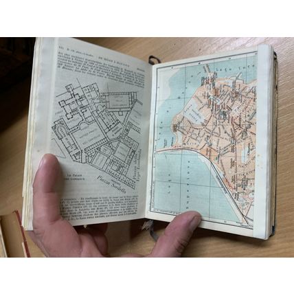 1926 "LES GUIDES BLEUS - ITALIE - DES ALPES A ROME" FRENCH TRAVEL BOOK (P4)